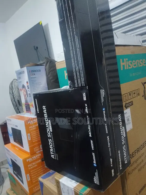 Hisense 420 W Soundbar – Multi‐Format Audio Support