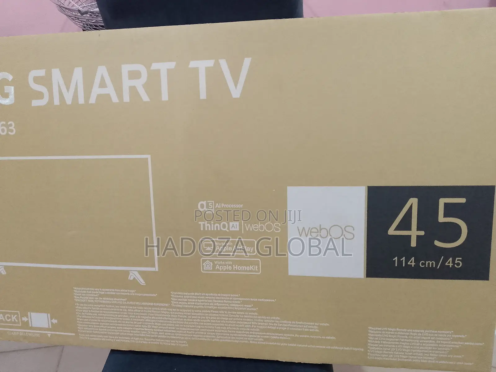 Lg Uhd Smart Display Tv - 45" With A5 Gen5 Ai Processor
