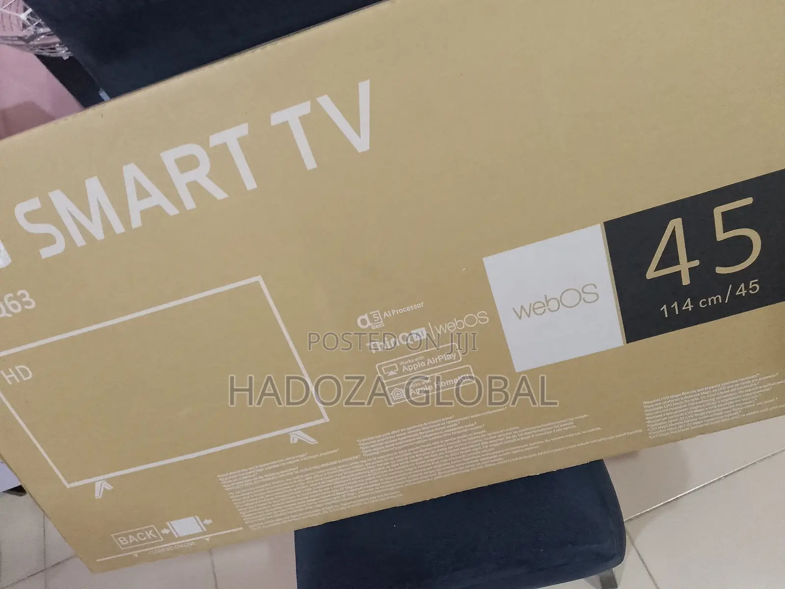 Thinq Ai Powered Lg Tv - 45" Hd Smart Tv With A5 Gen5