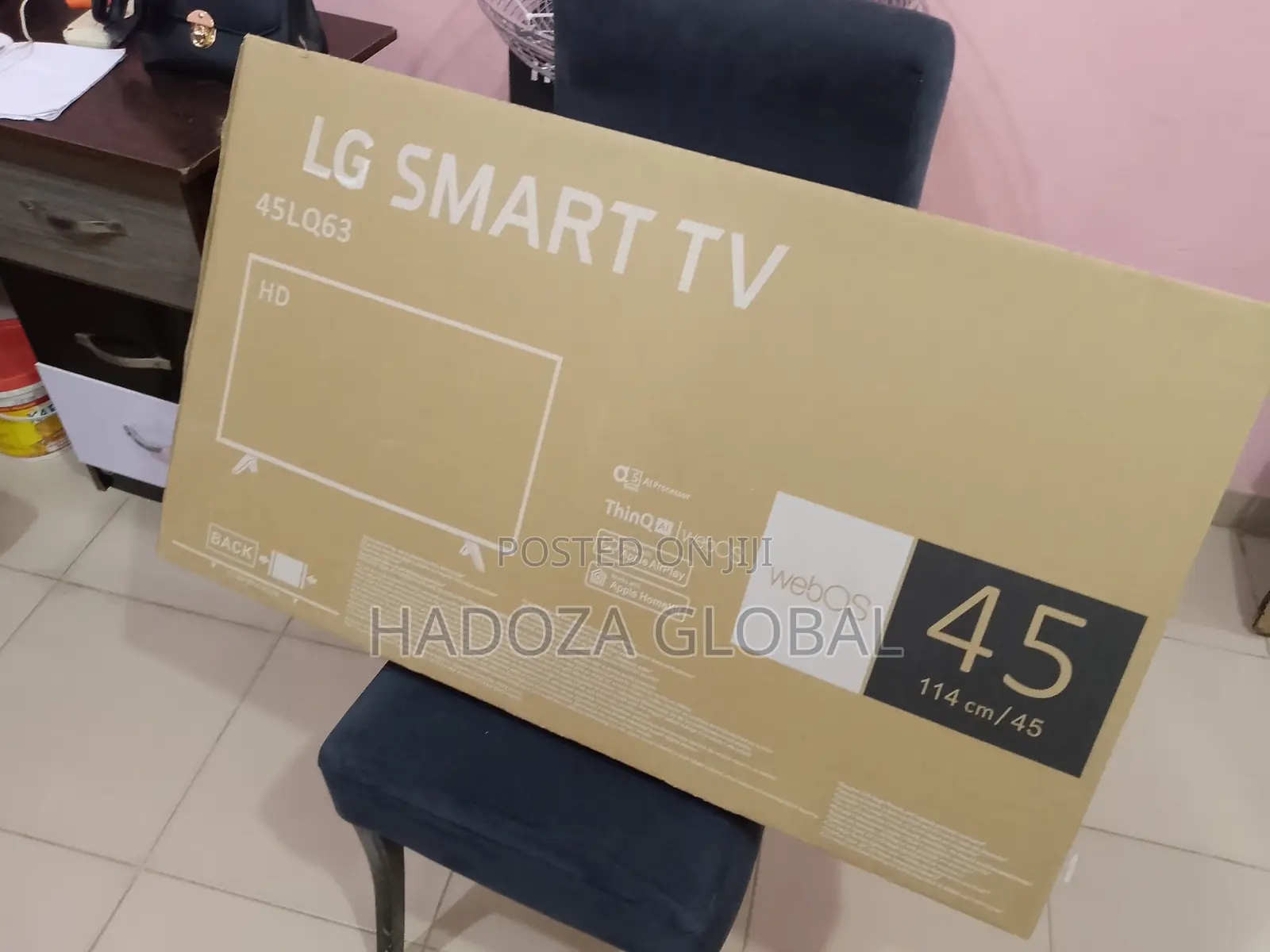 Ai-boosted Viewing - Lg 45" Smart Tv - Thinq Ai + A5 Gen5