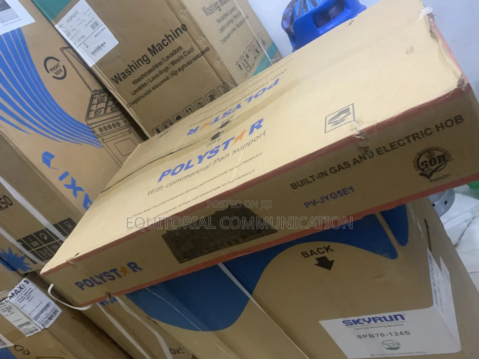Polystar 4+1 Gas Hob Pv-Jyg5e1 – Reliable Electric Ignition