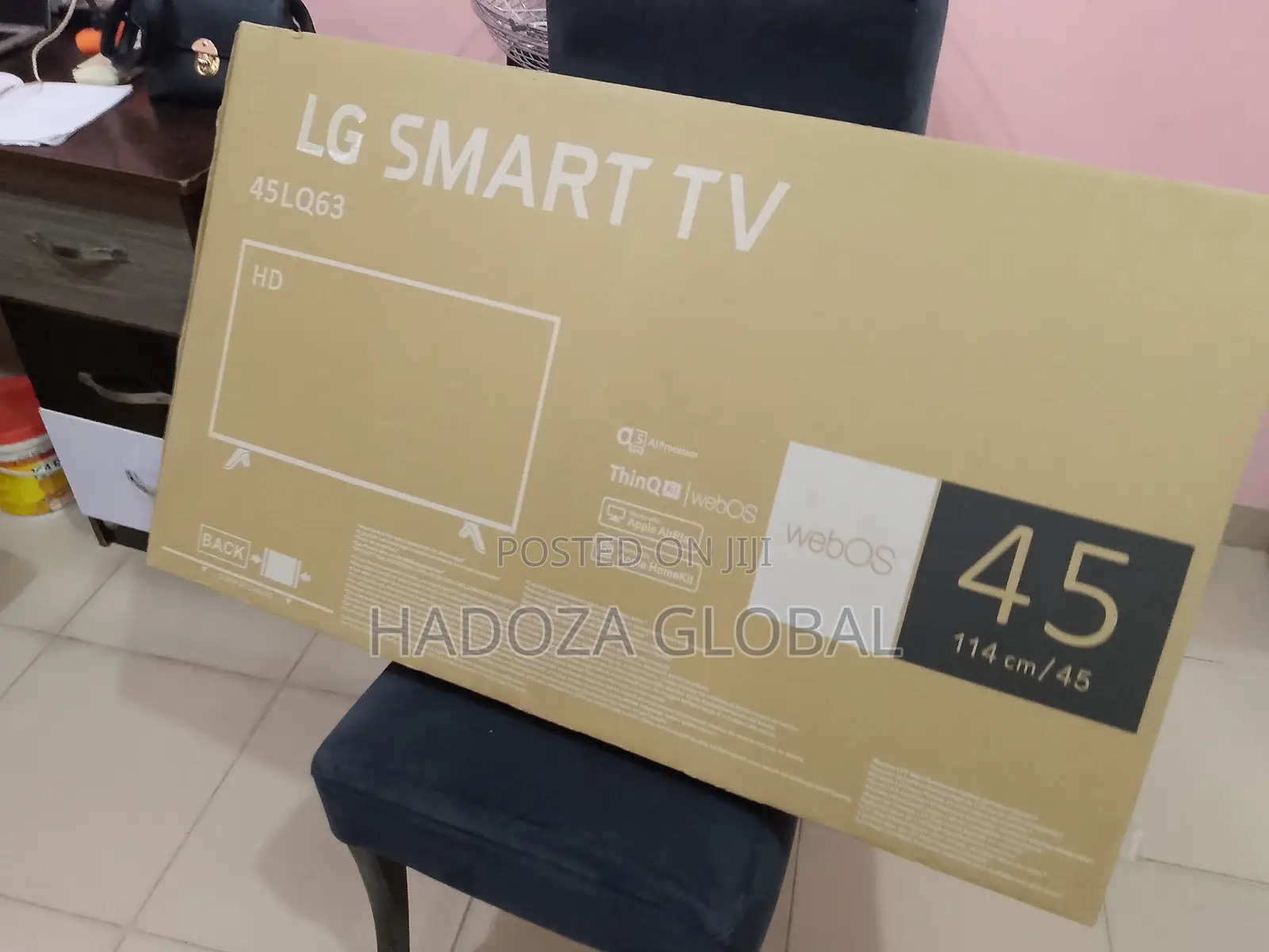 Stylish Lg Smart Tv - 45" Hd - A5 Gen5 Processor + Thinq Ai