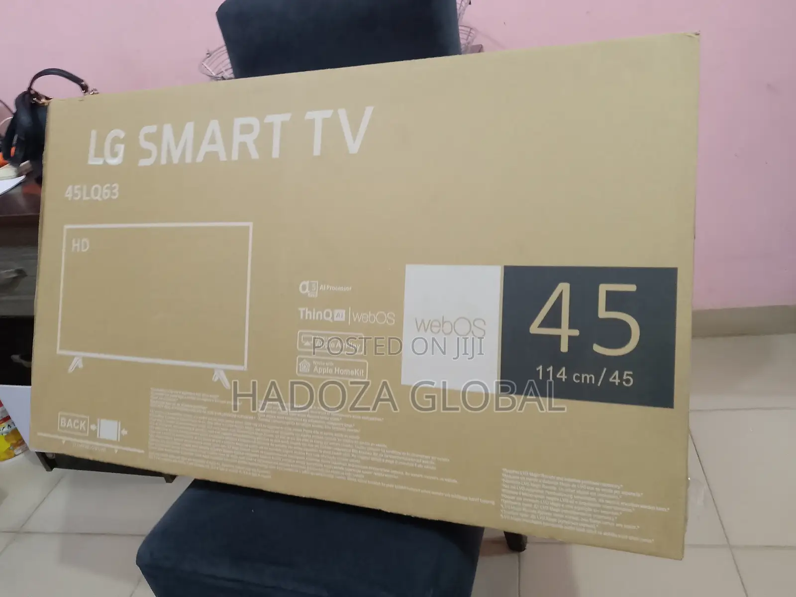 Smart Tv + A5 Gen5 Chip - Lg 45" 4k Hd Viewing + Thinq Ai