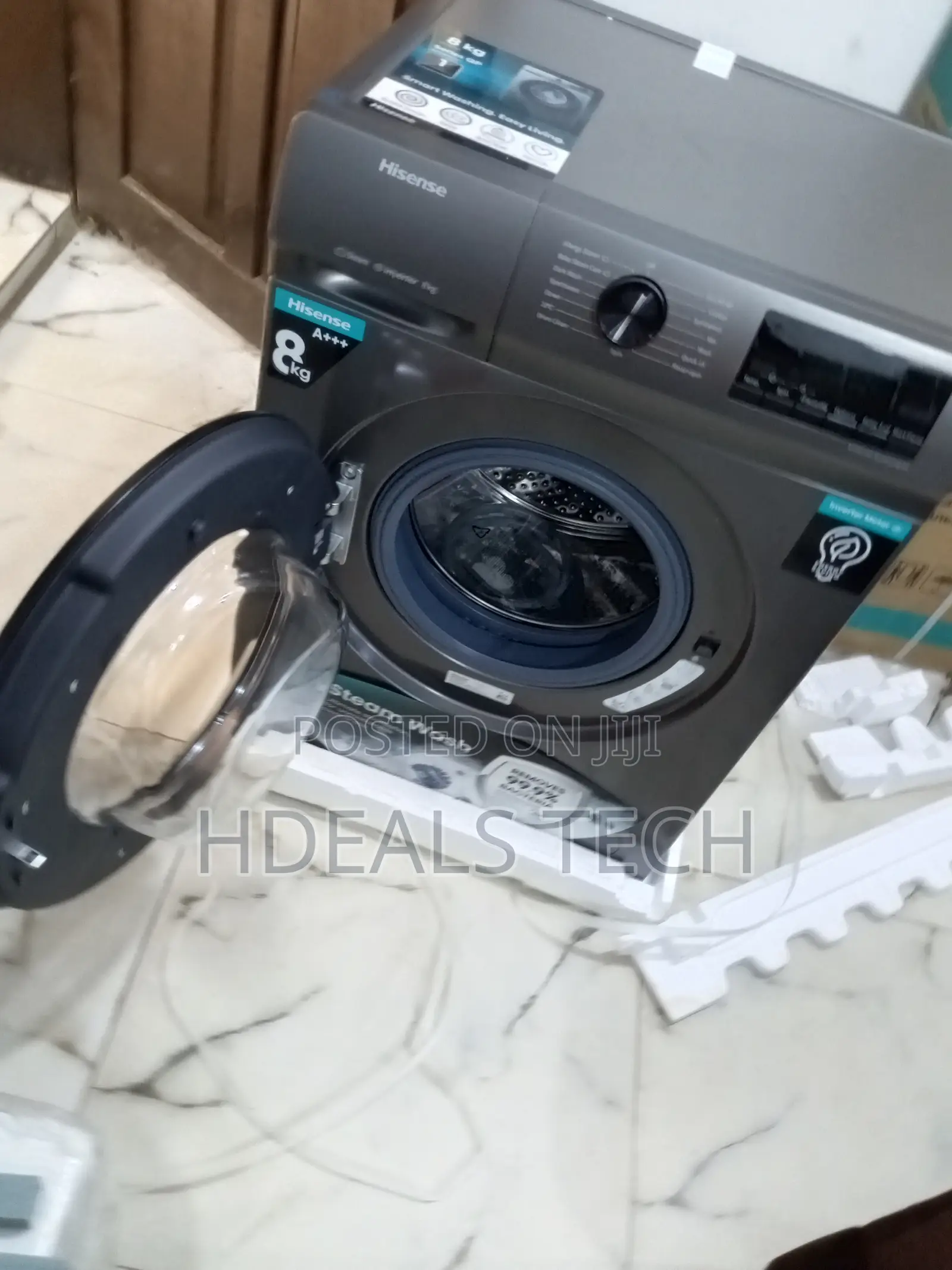 Limited Time Deal – Hisense Wfqp8014t Washer 8kg