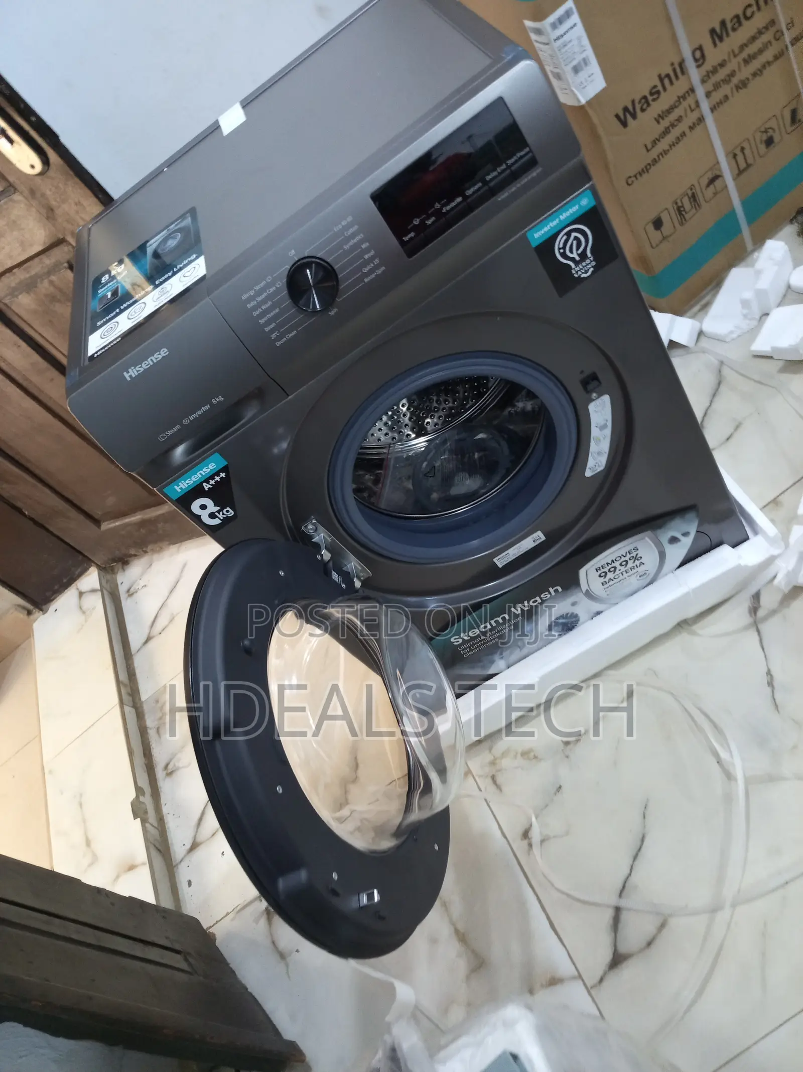 Buy Now – Hisense Wfqp8014t 8kg With Steam Function
