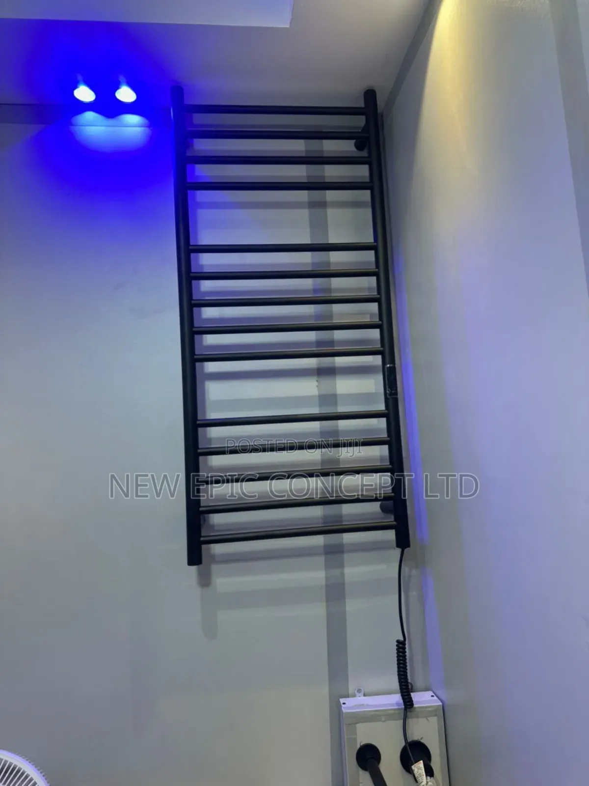 Black Towel Warmer