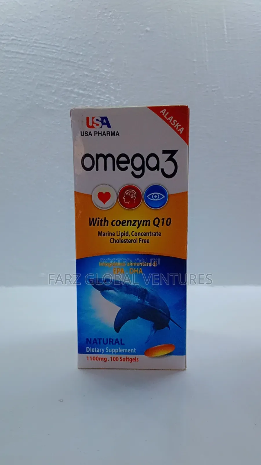 Alaska Omega 3 ( Coenzyme Q10)