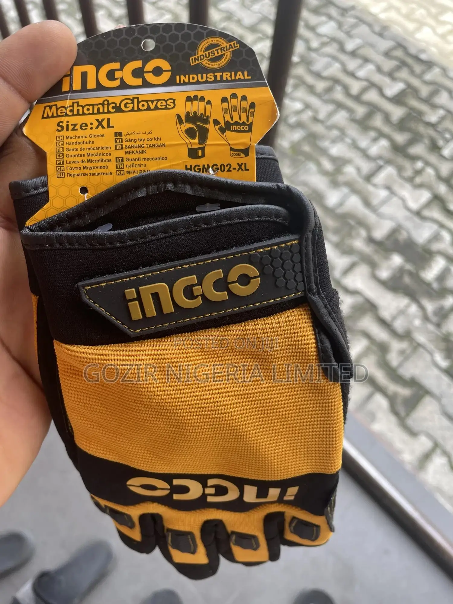 Ingco Industrial Mechanic Glove Hgmg02