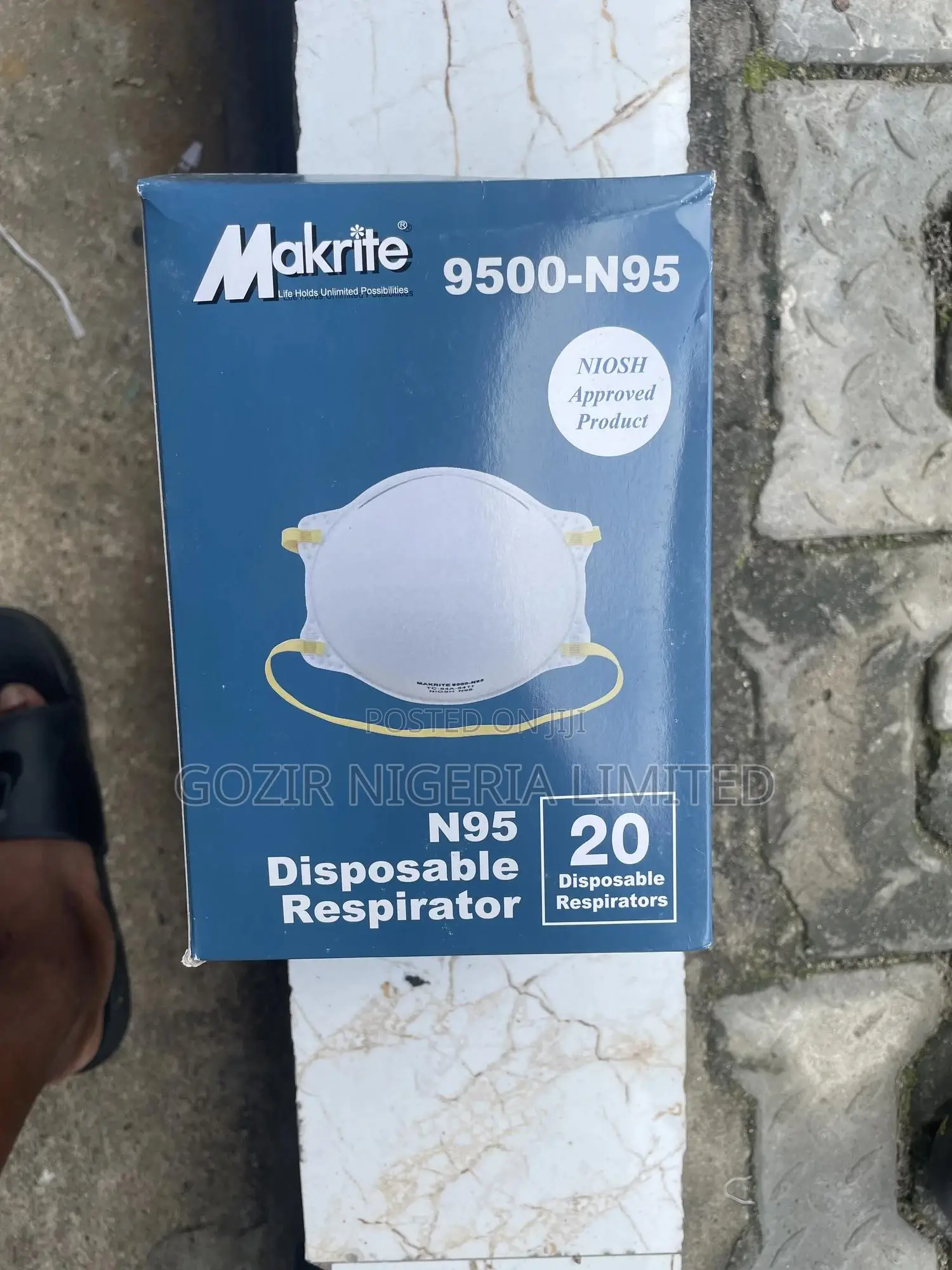 Makrite 9500 N95 Disposable Respirator
