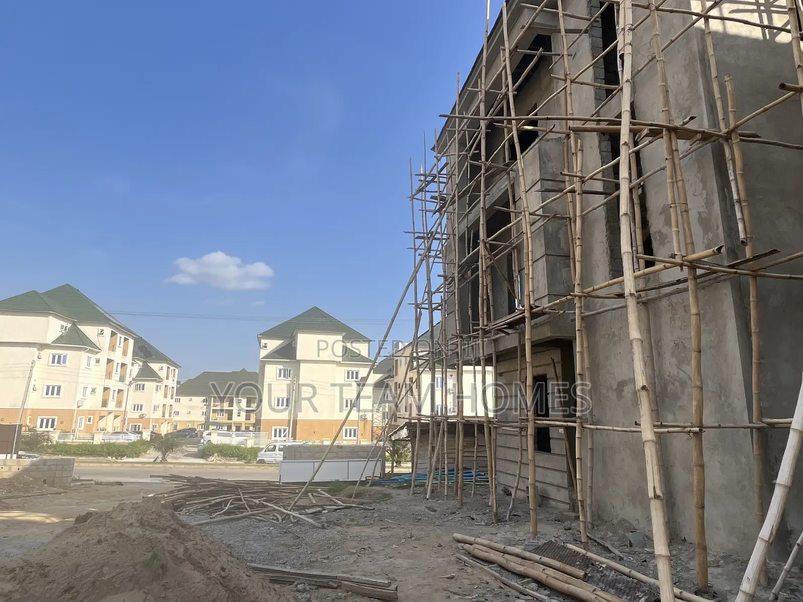 5bedroom Carcass Duplex With Bq For Sale In Riverpark Estate