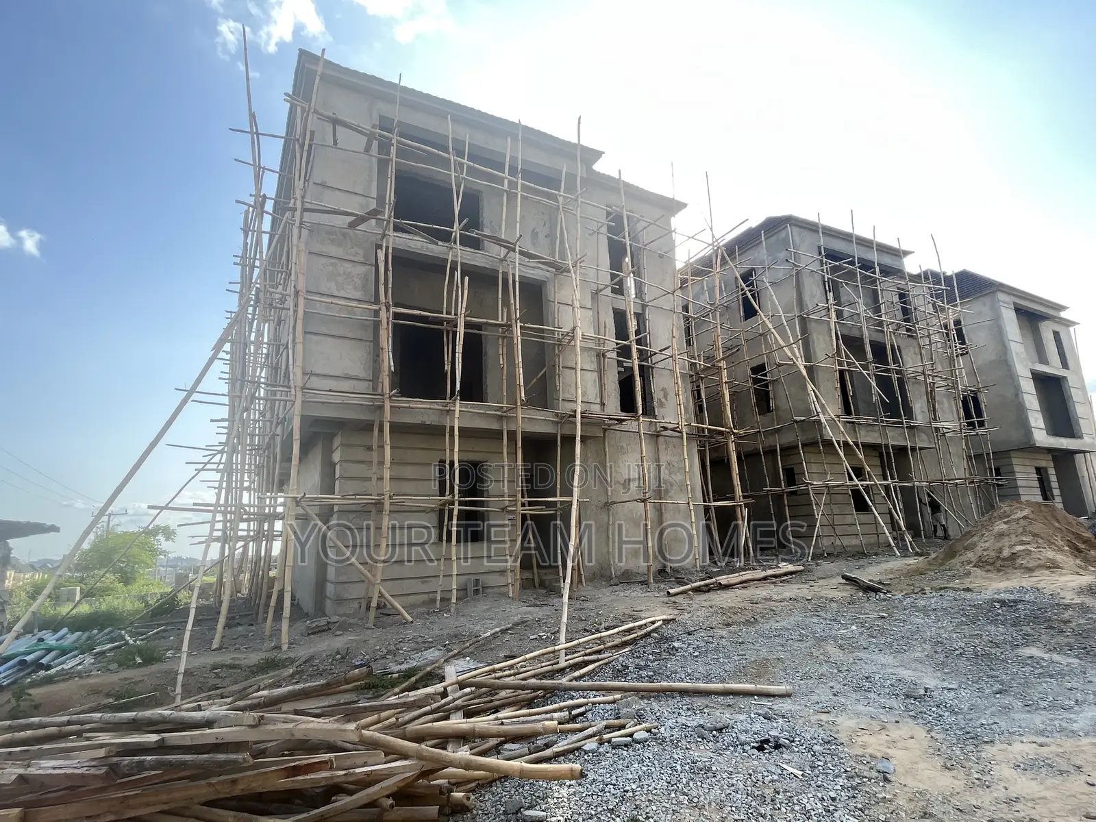 5bedroom Carcass Duplex With Bq For Sale In Riverpark Estate