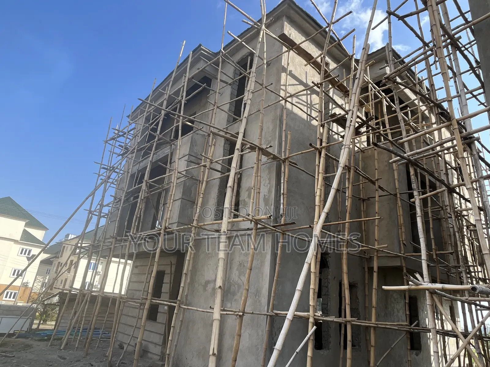 5bedroom Carcass Duplex With Bq For Sale In Riverpark Estate