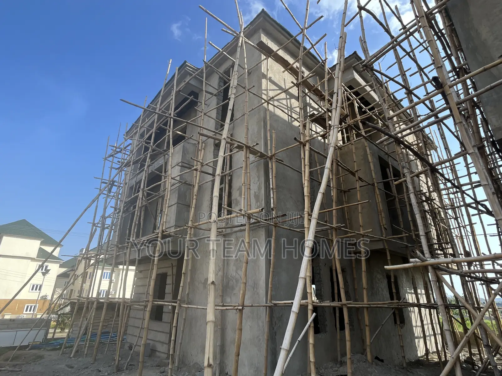 5bedroom Carcass Duplex With Bq For Sale In Riverpark Estate