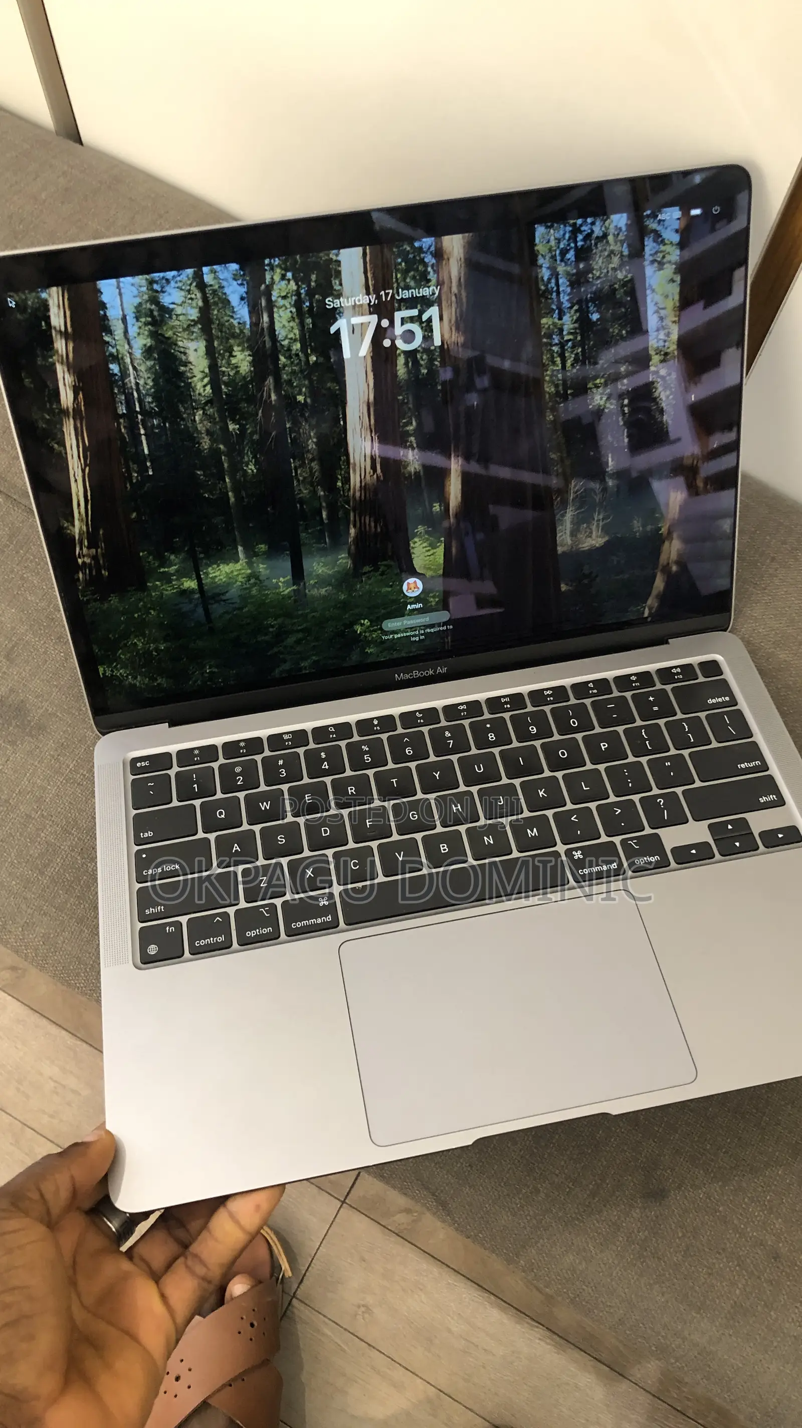 Laptop Apple MacBook Air 2020 M1 8GB Apple M1 SSD 512GB