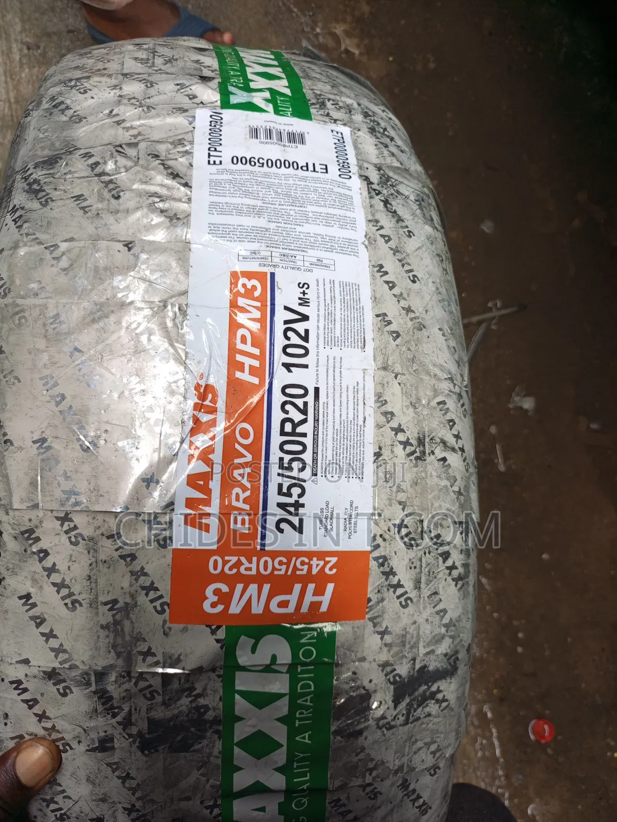 245/50/20 Maxxis Tire Original