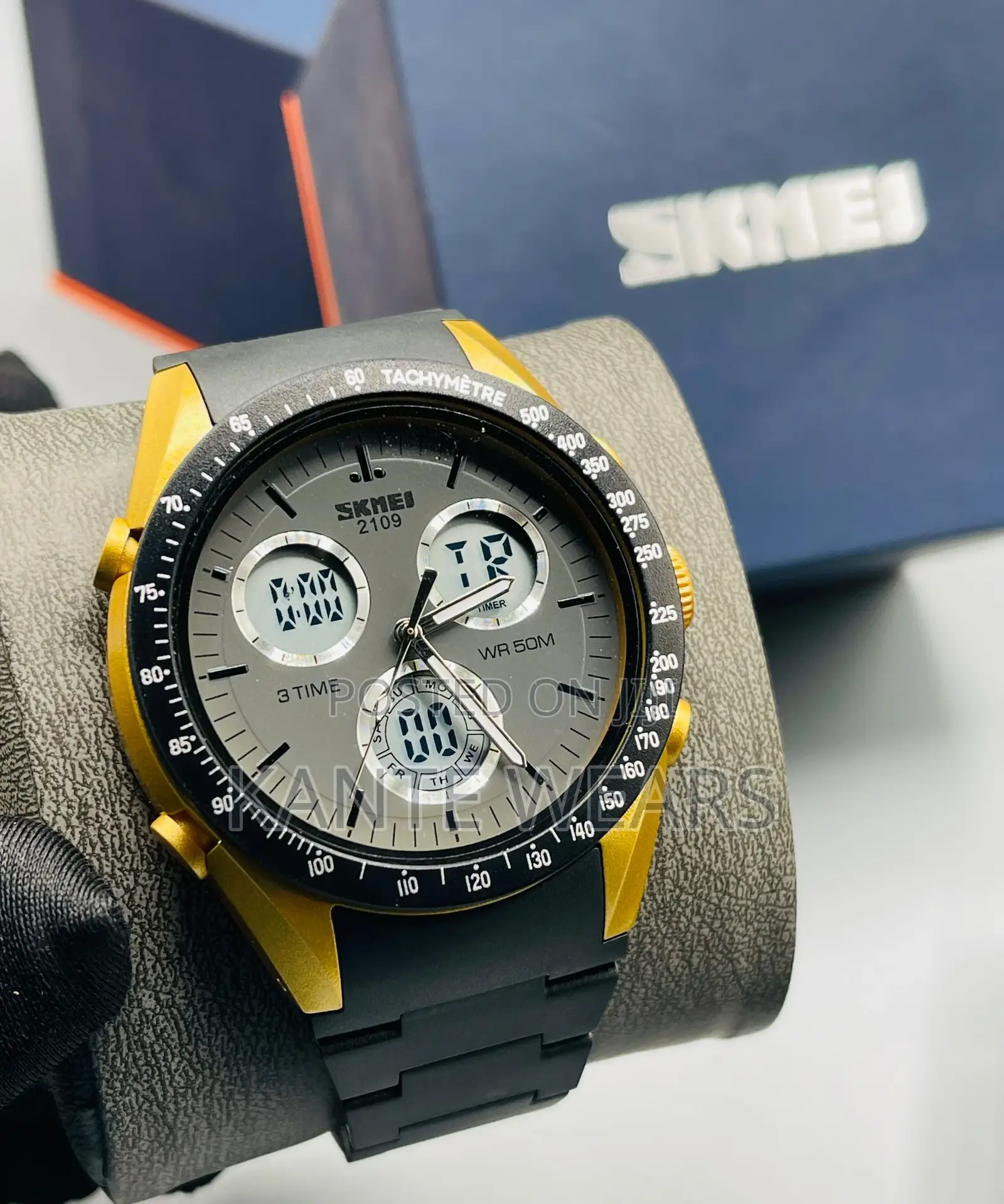 Waterproof Skmei 2109dual Time Wristwatch