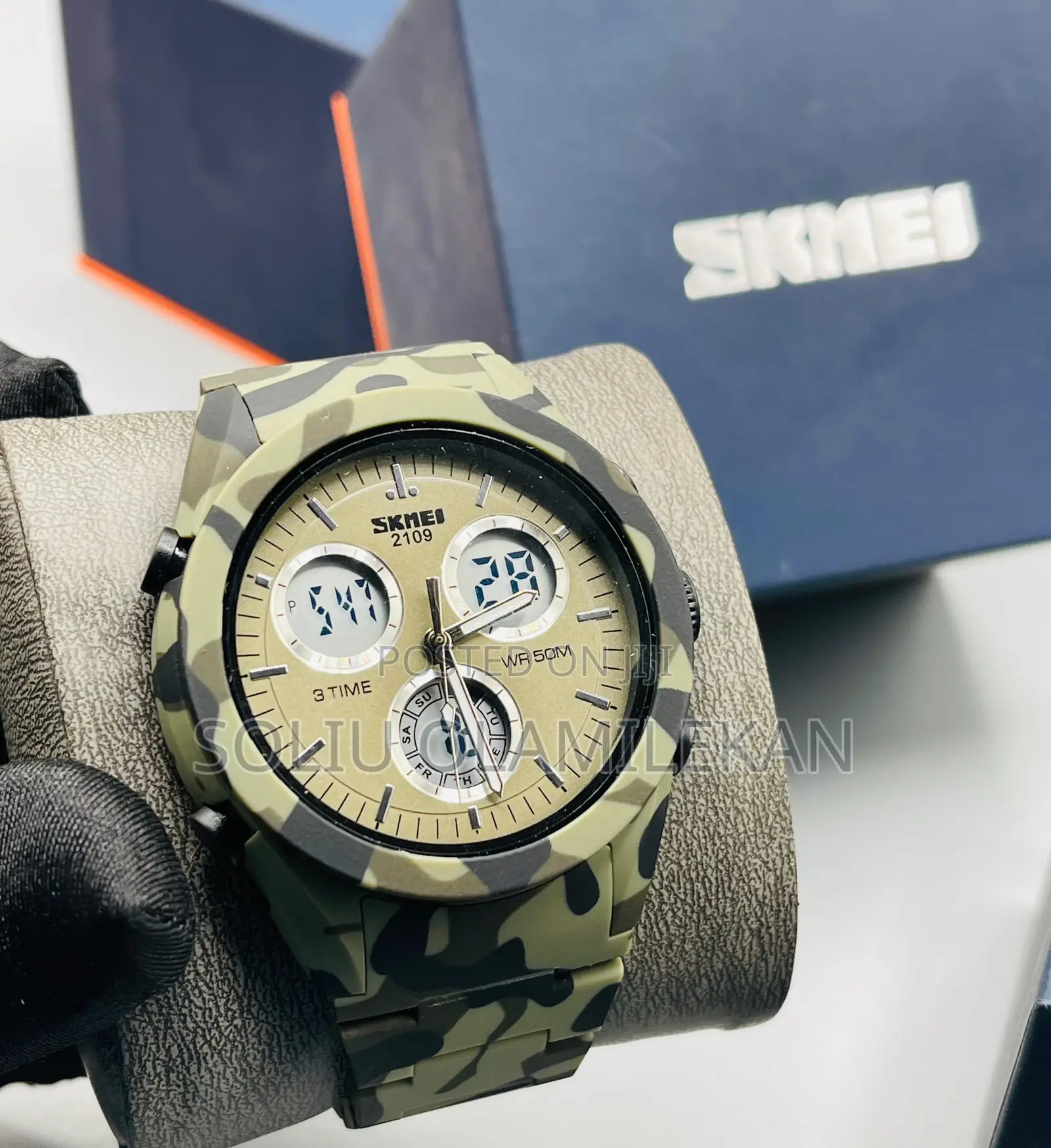 Waterproof Skmei 2109dual Time Wristwatch