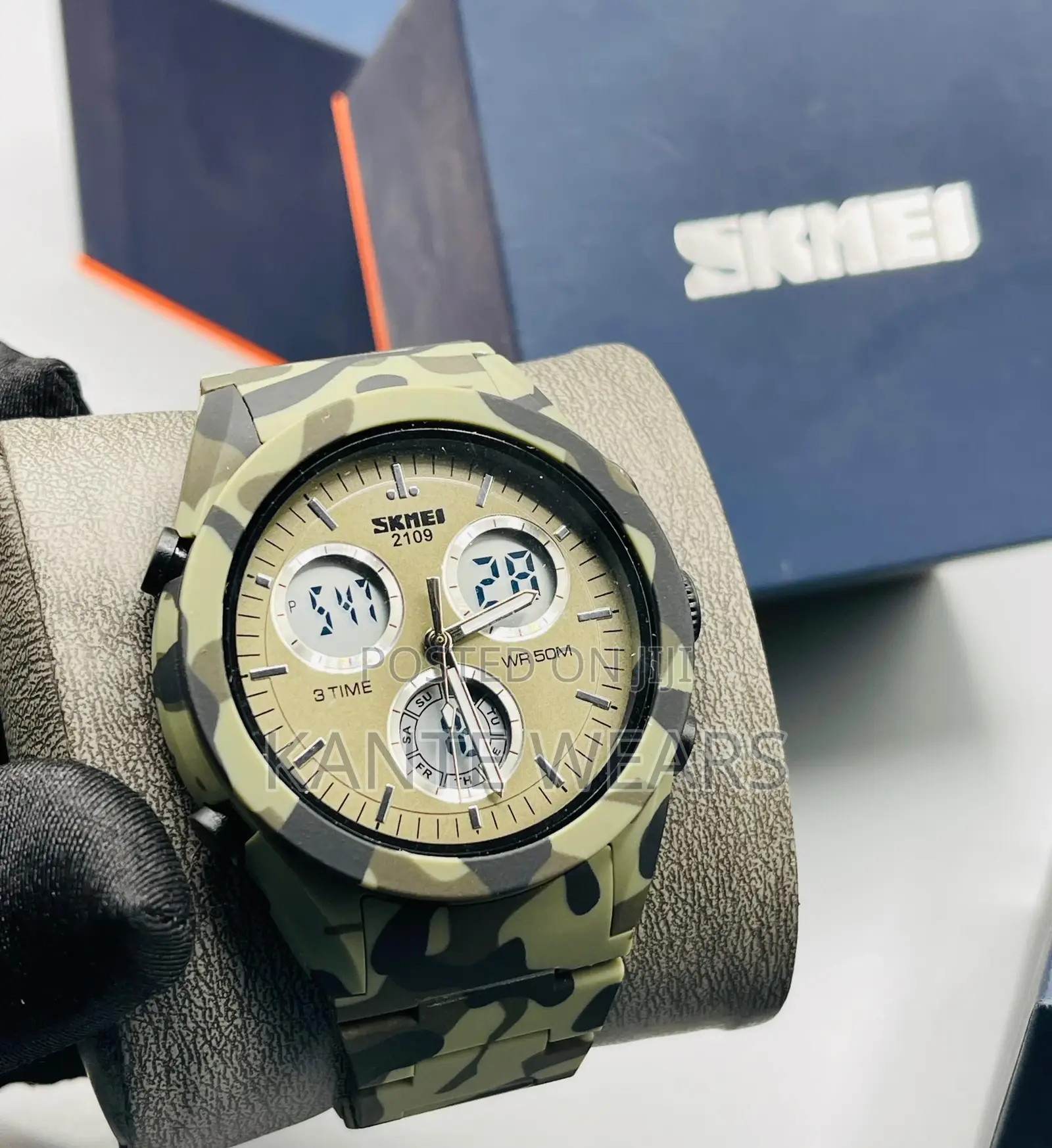 Waterproof Skmei 2109dual Time Wristwatch