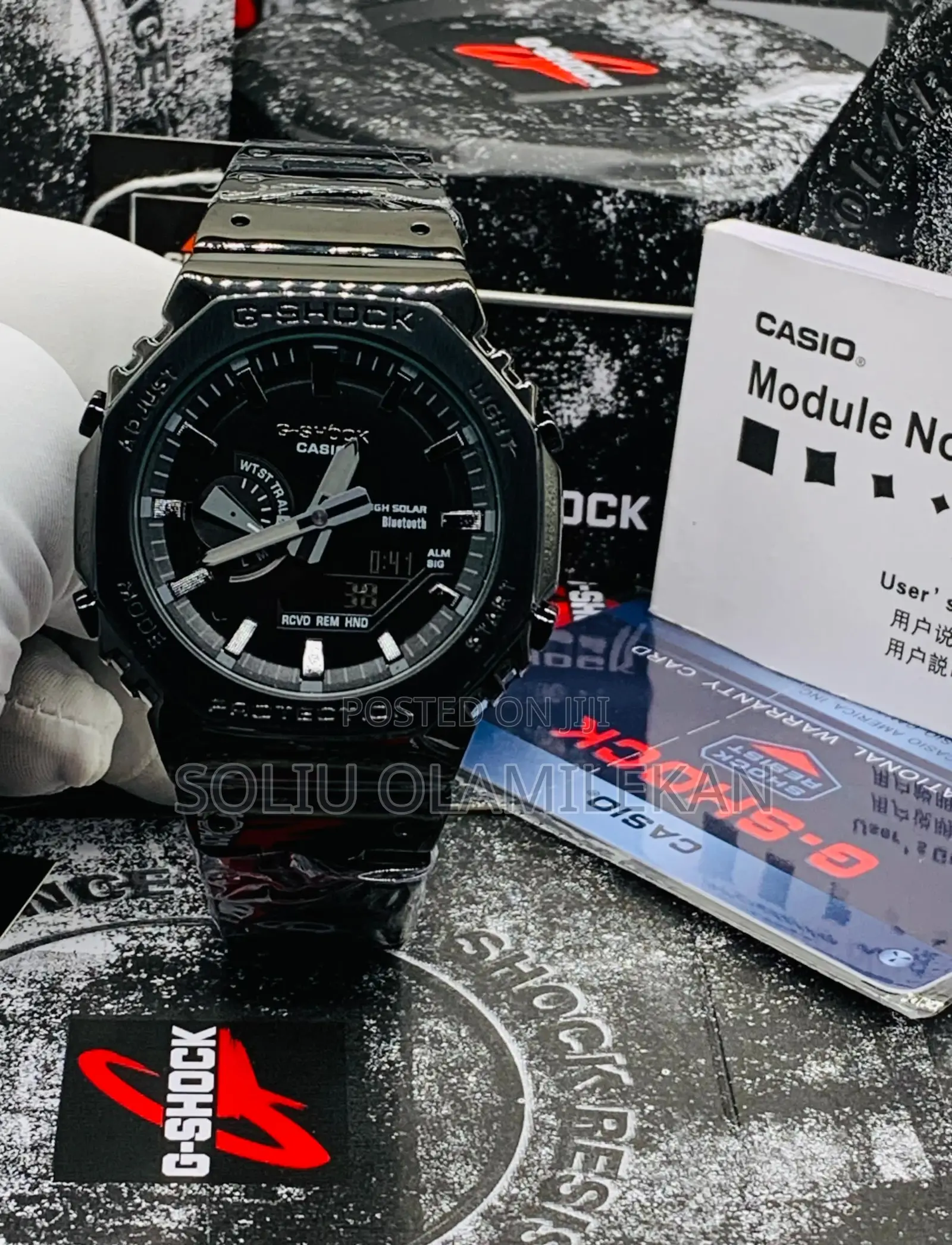 Gshock Quality Chain With Full Package*