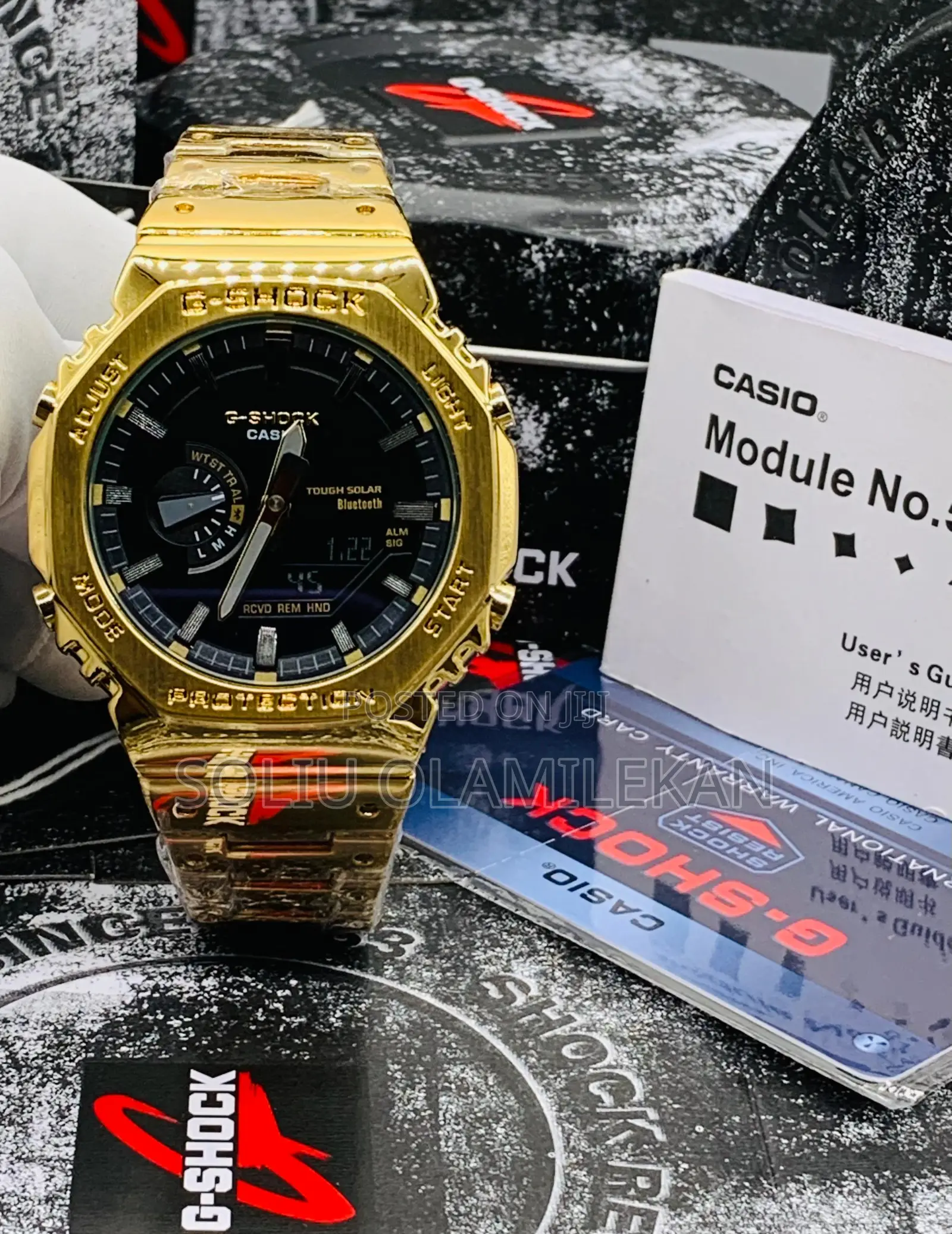 Gshock Quality Chain With Full Package*