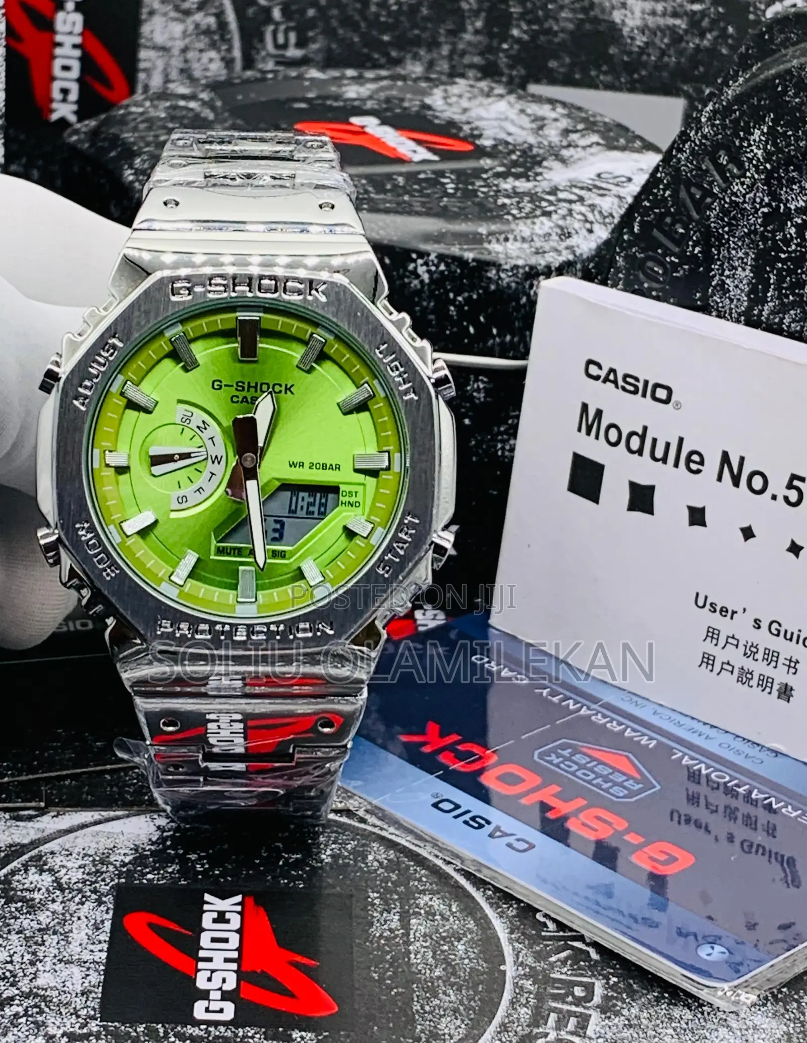 Gshock Quality Chain With Full Package*