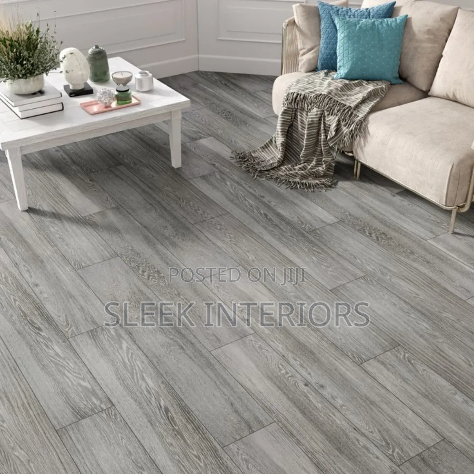 Grey Wood Effect Vinyl
