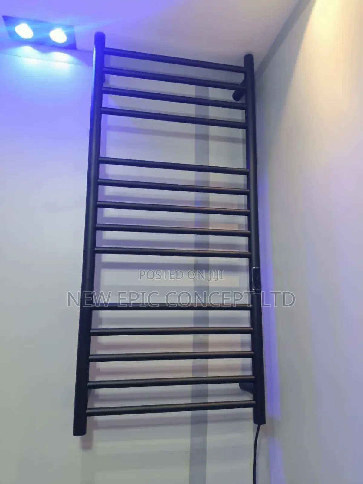 Black Towel Warmer