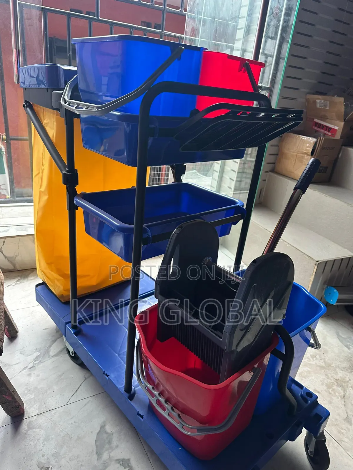 Multi Purpose Janitoria /Housekeeping Cleaning Troolleycart.