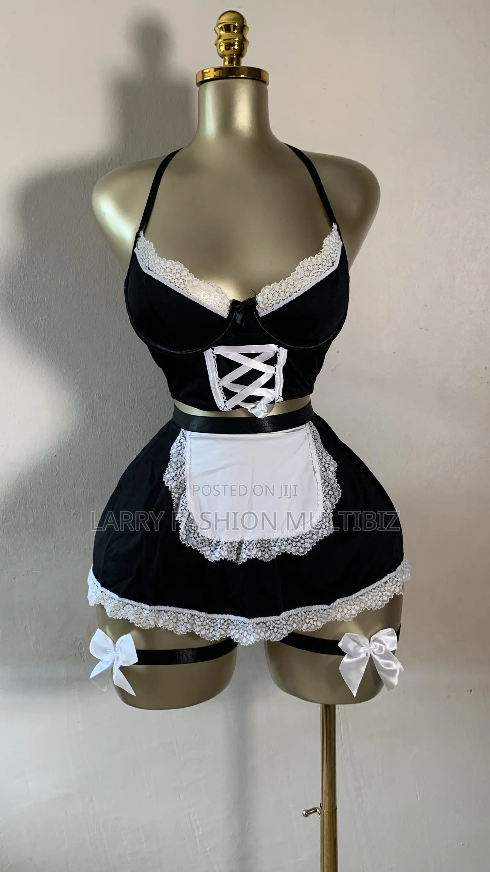 2piece Bow Thigh Cosplay