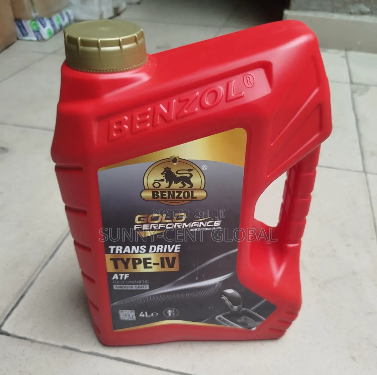 Benzol Gold Type-Iv Atf Fully Synthetic 4litres