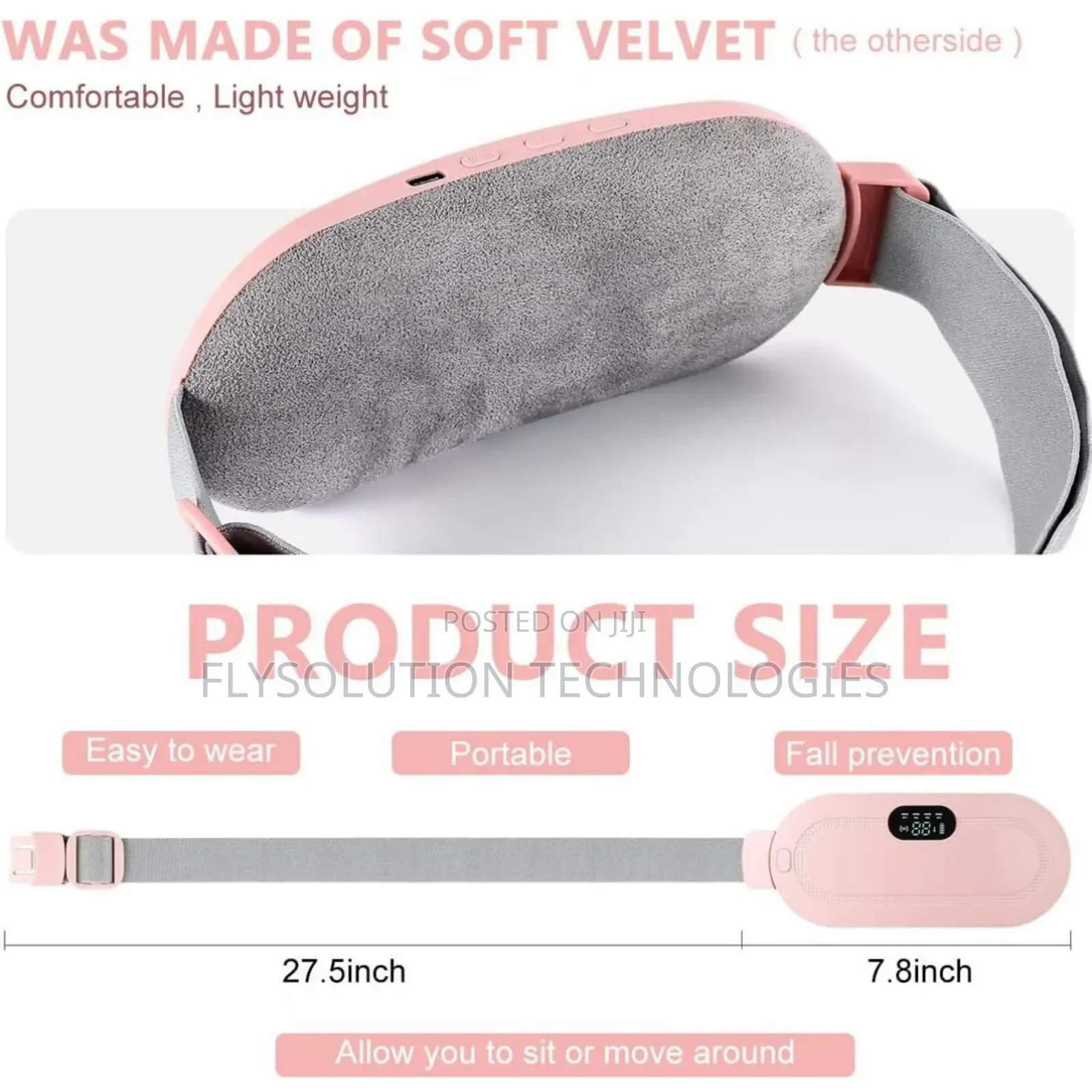 Menstrual Period Pain Cramp Relief Belt - Best Gifts