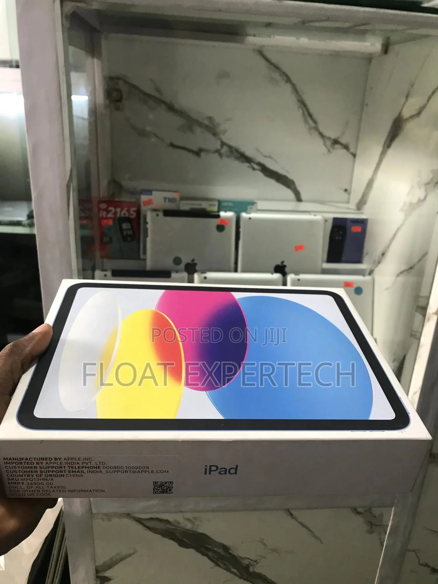 New Apple iPad Wi-Fi 64 GB Blue