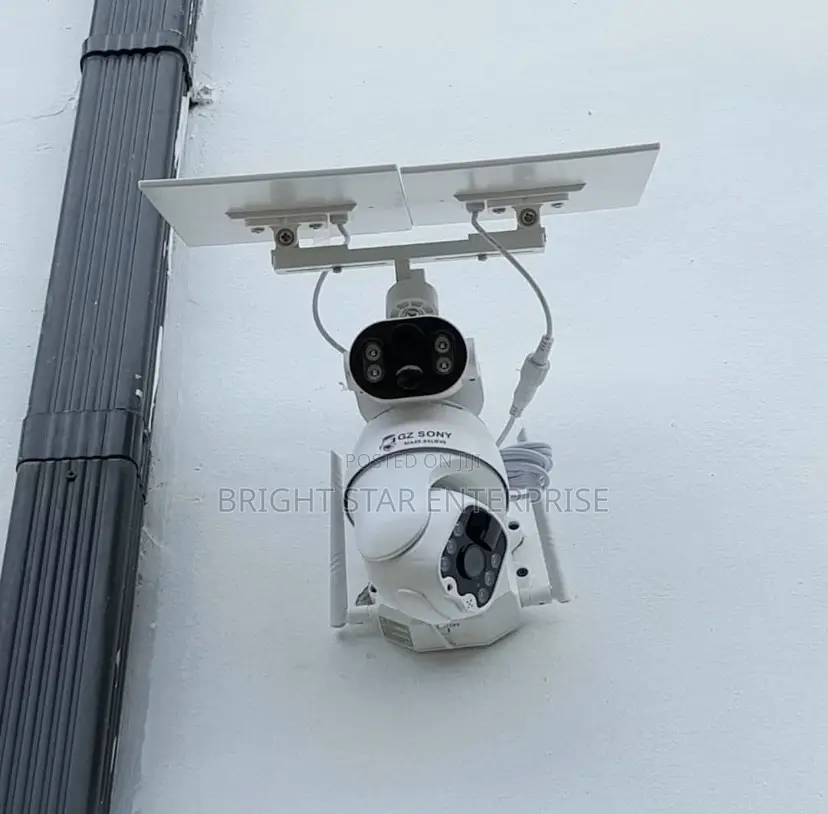 CCTV Solar Camera Double Lens With Hd and Voice Record