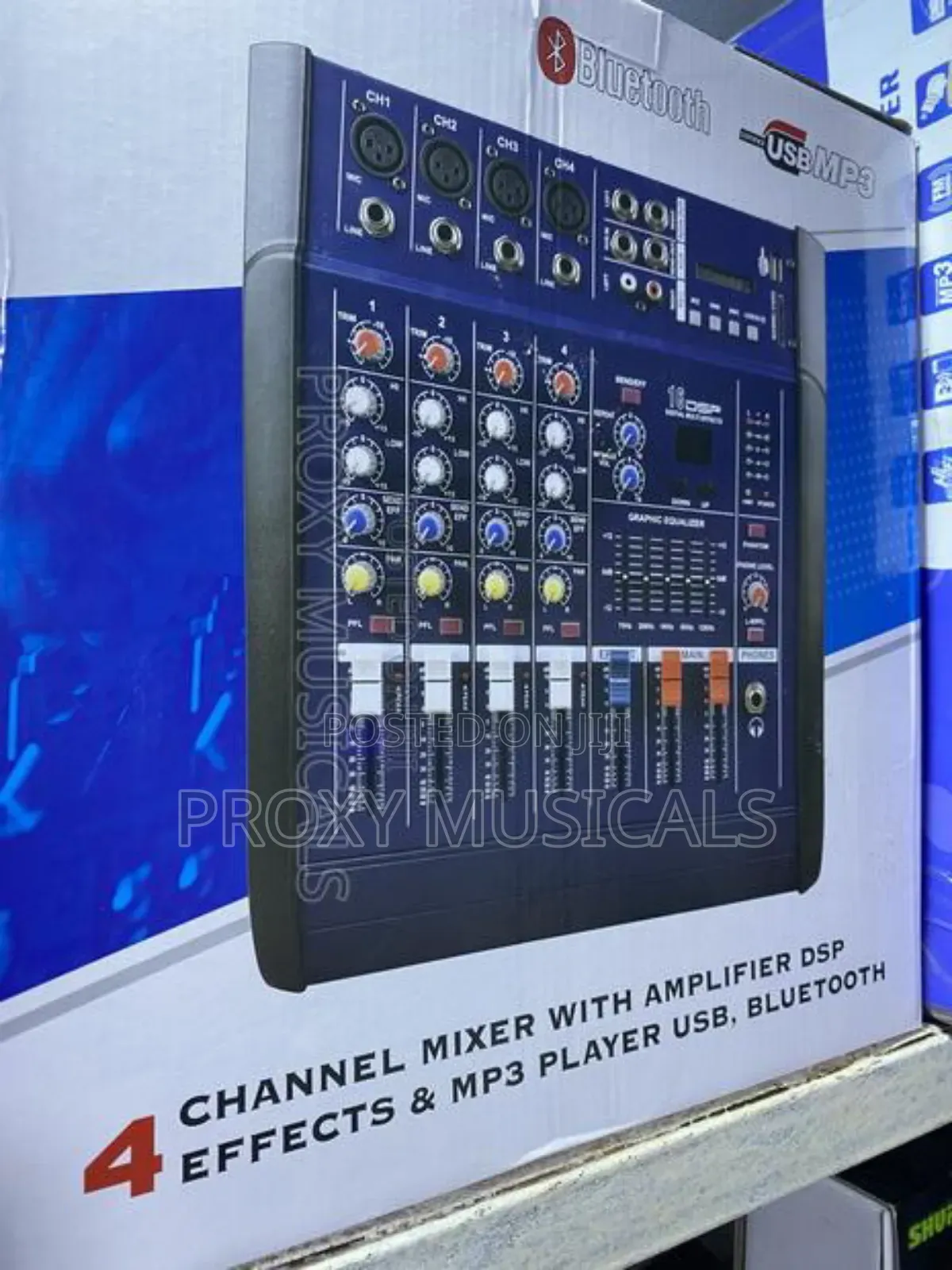 Yamaha 4 Channels Powered Mixer
