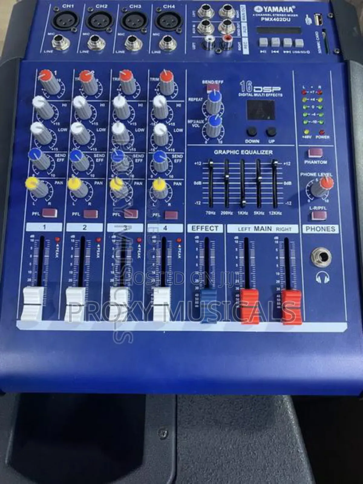 Yamaha 4 Channels Powered Mixer