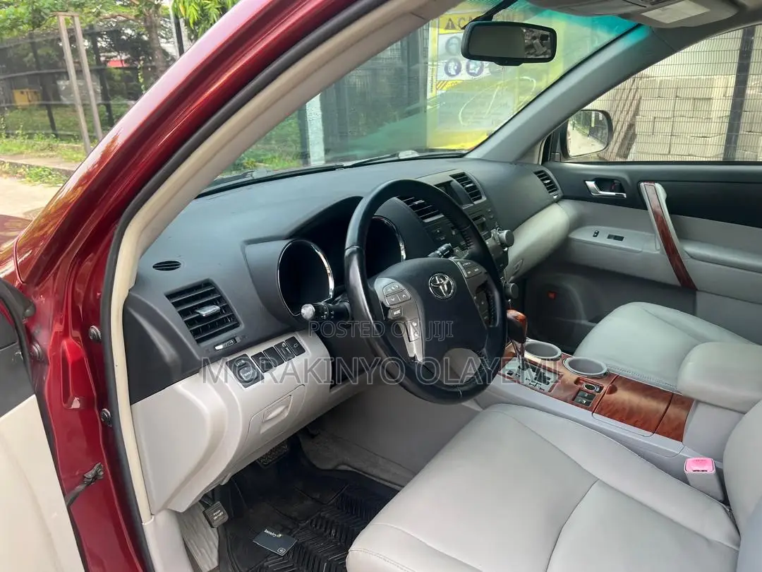 Toyota Highlander Limited 2008 Red