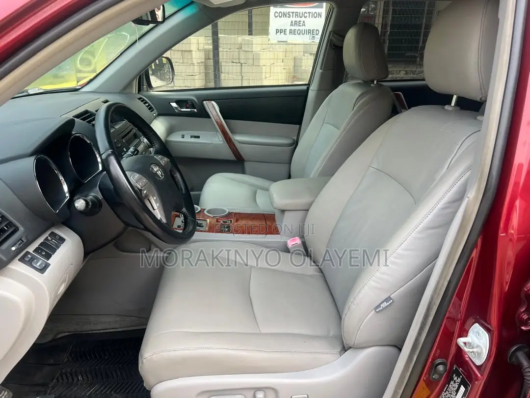 Toyota Highlander Limited 2008 Red