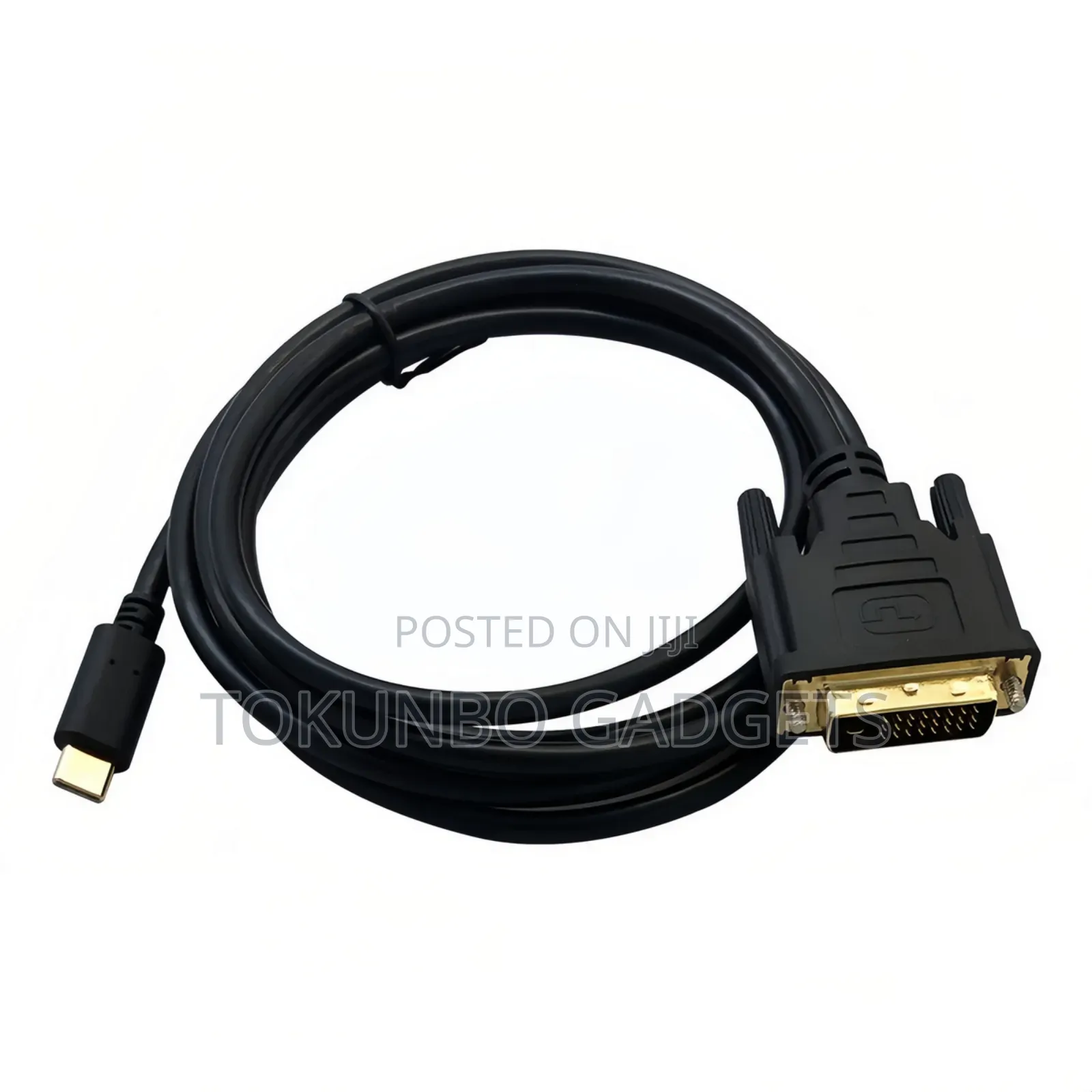Usb-C to Dvi Cable Adapter - Male Usb-C to Male Dvi