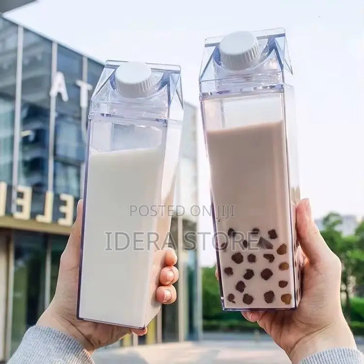 Acrylic Quality Milk Water Bottle