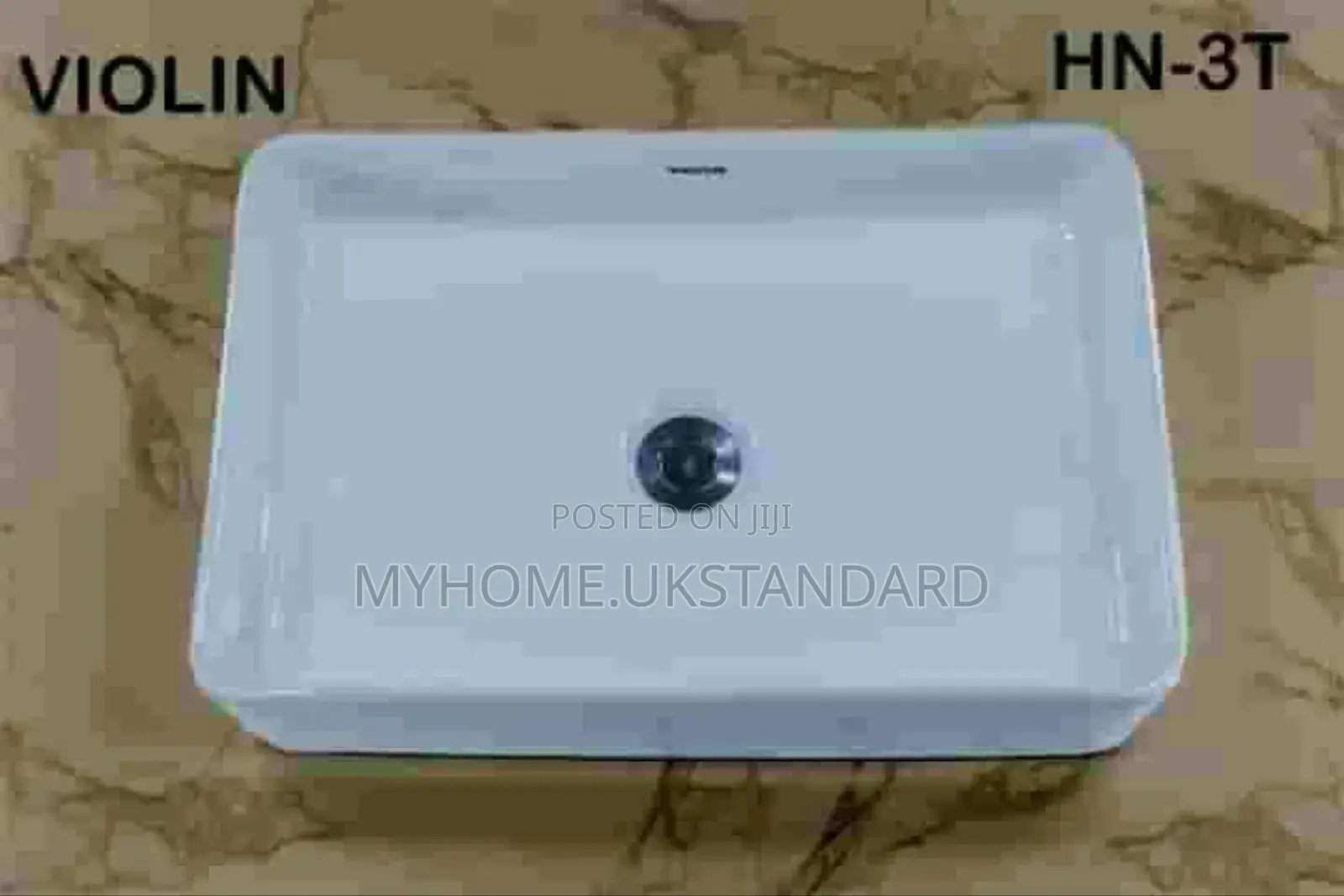 Original Nigeria Counter Top Basin White