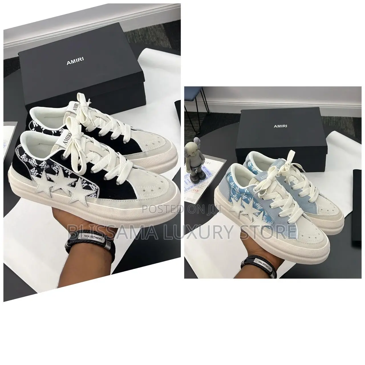 Amiri Men Premium Luxury Quality Sneakers