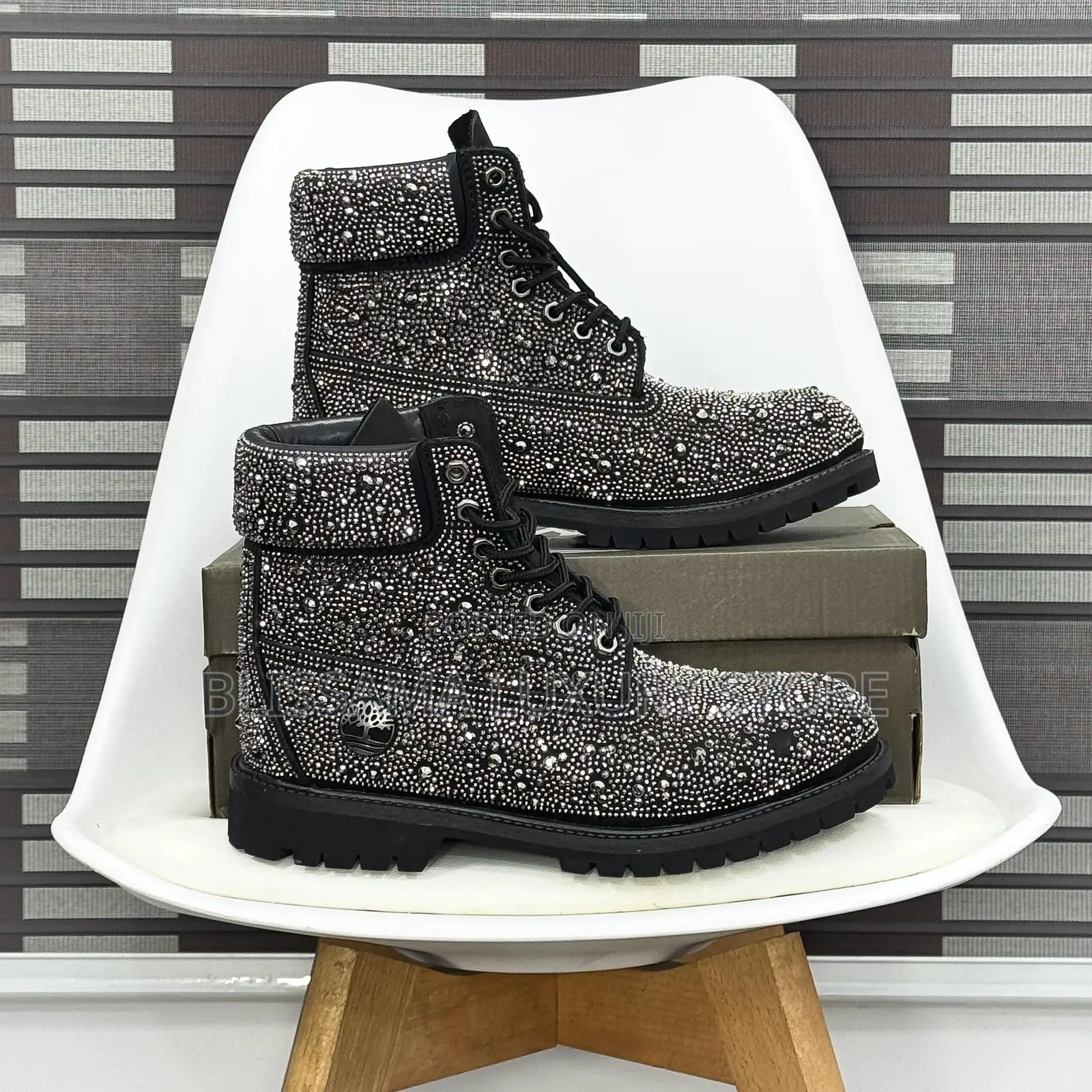 Custom Swarovski Premium Luxury Quality Timberland Boots