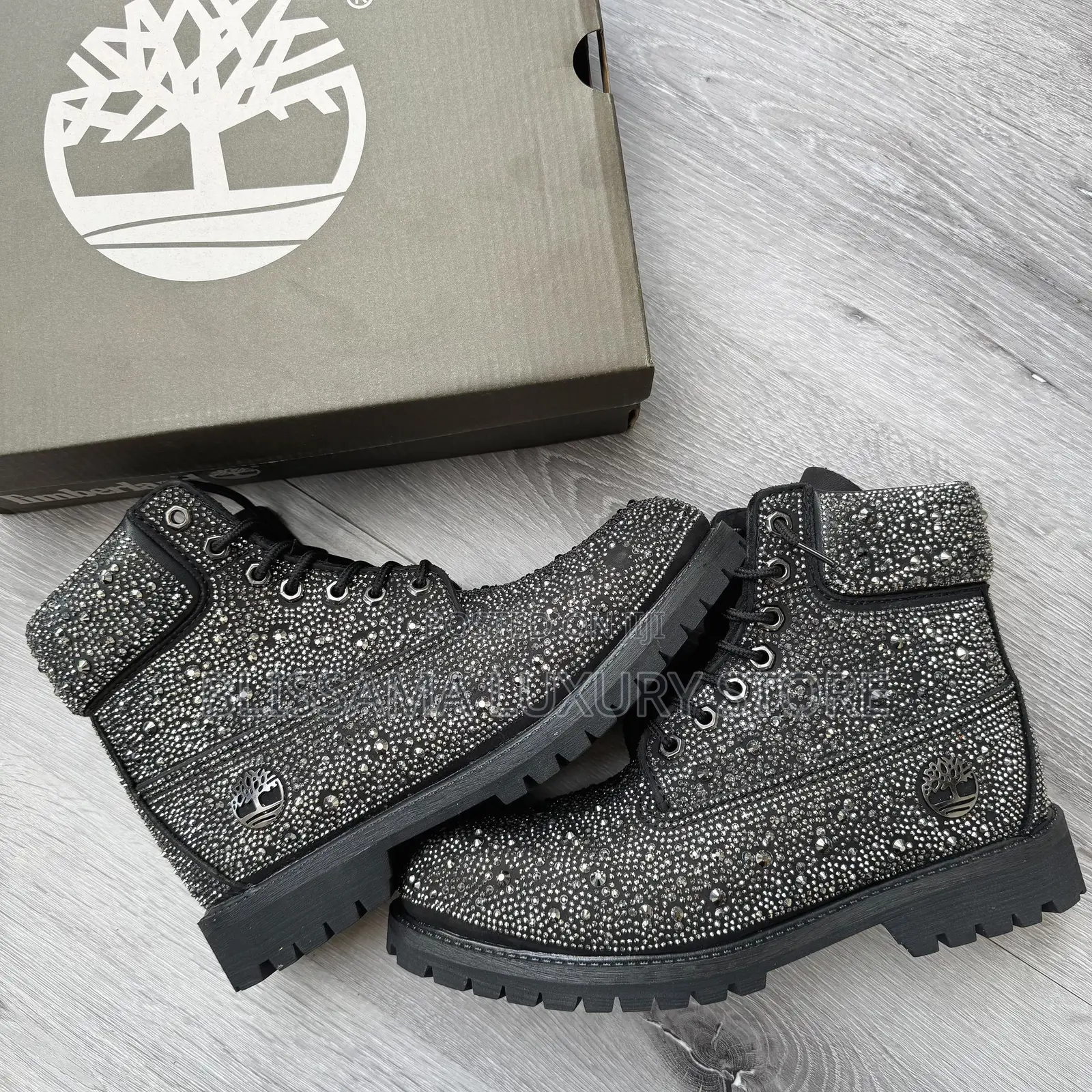 Custom Swarovski Premium Luxury Quality Timberland Boots