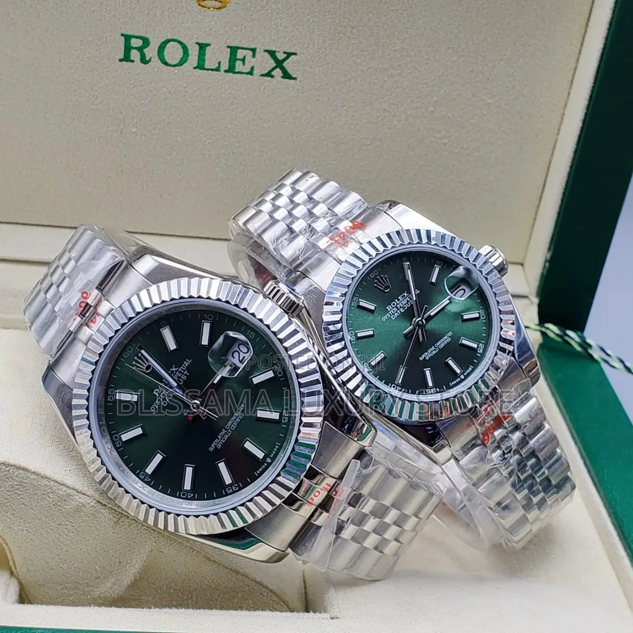 Rolex Premium Luxury Quality Couple Durable Wristwatches N140k Each
