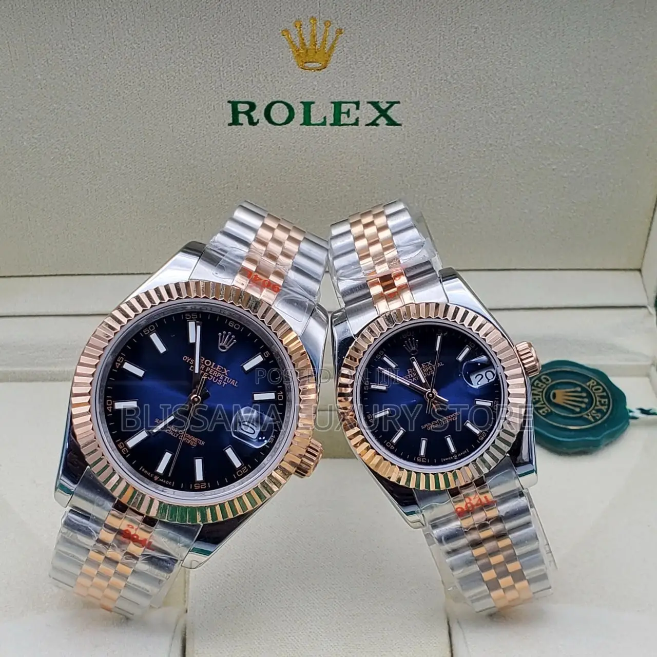 Rolex Premium Luxury Quality Couple Durable Wristwatches N140k Each