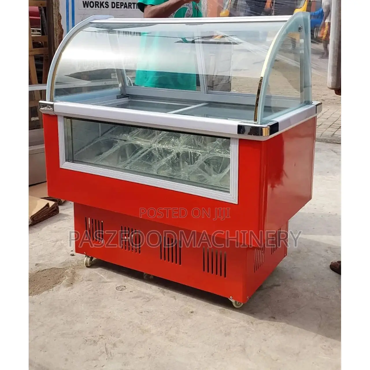 Ice Cream Display Chiller
