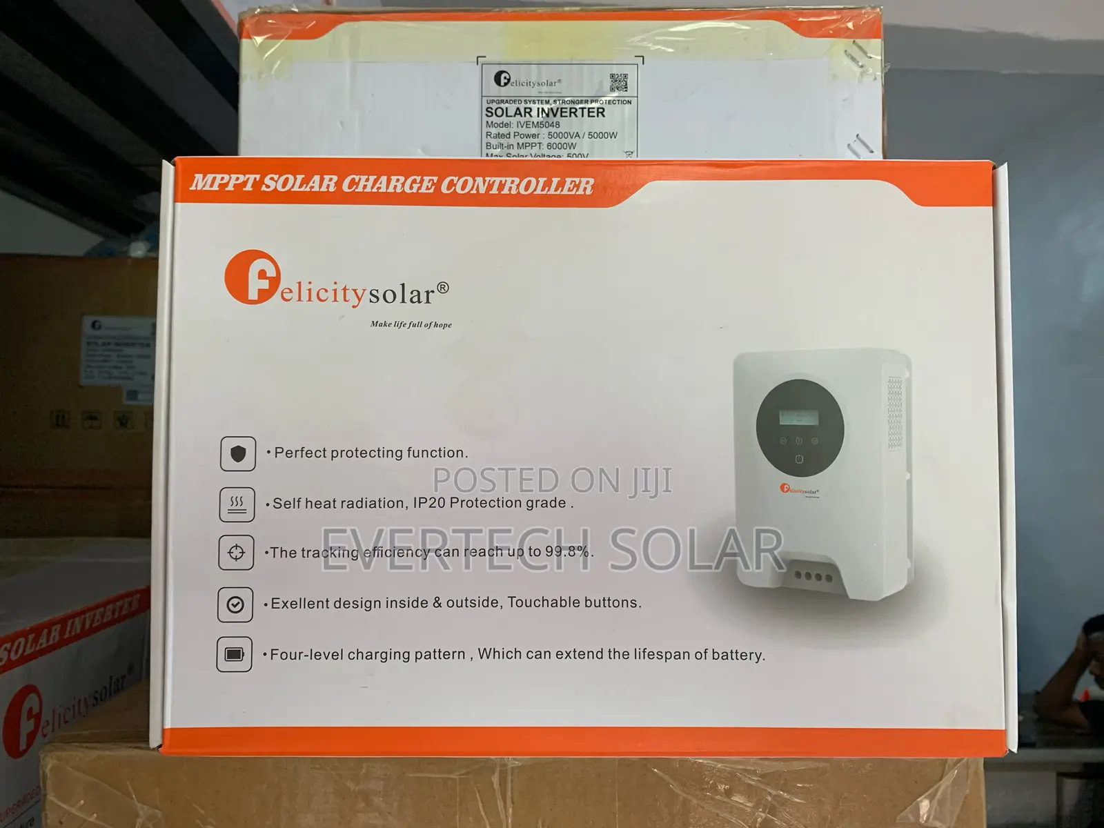 100 Ahms Felicity Mppt Charge Controller