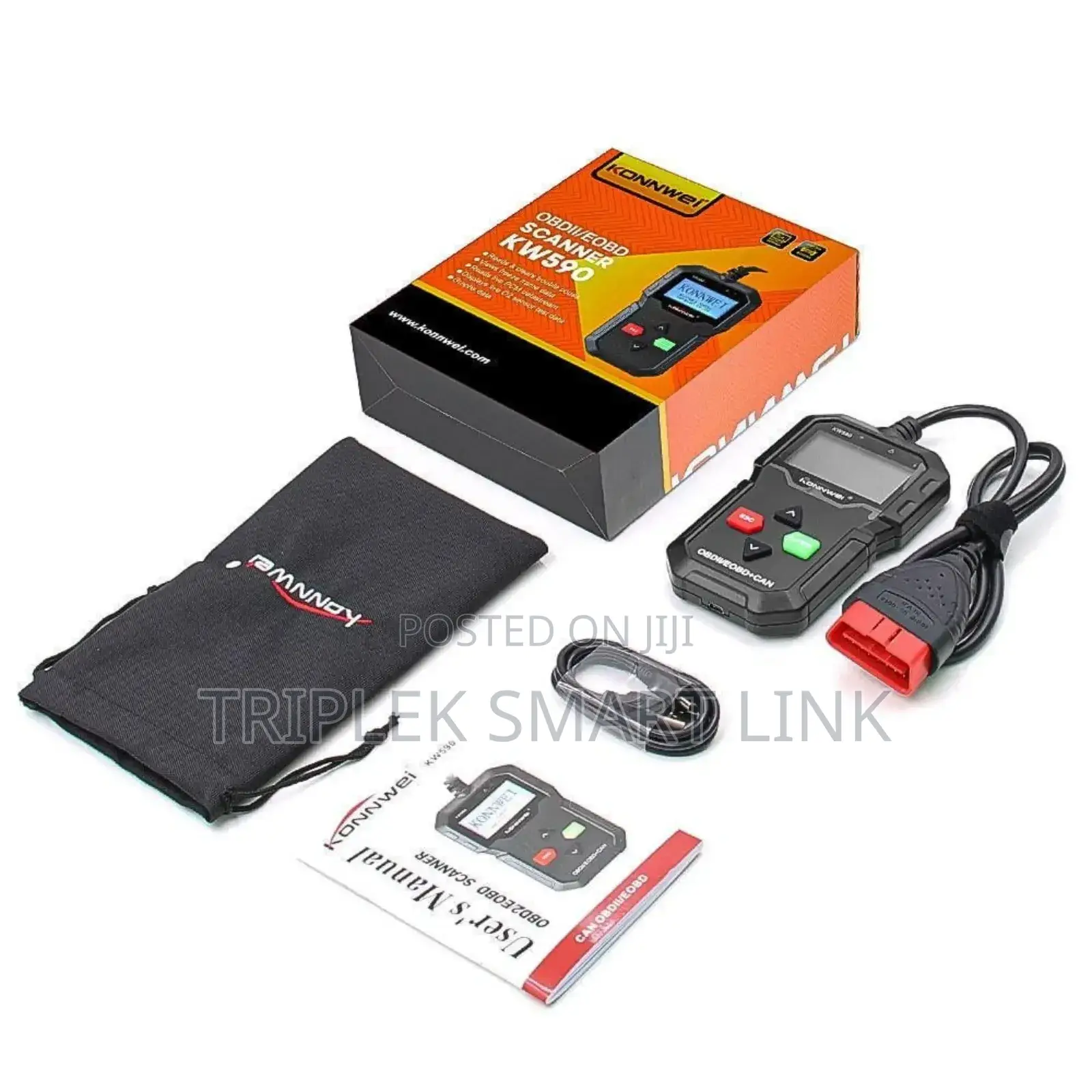 Konnwei Kw590 12v Car Auto Diagnosti Obd Ii Scan for All Car