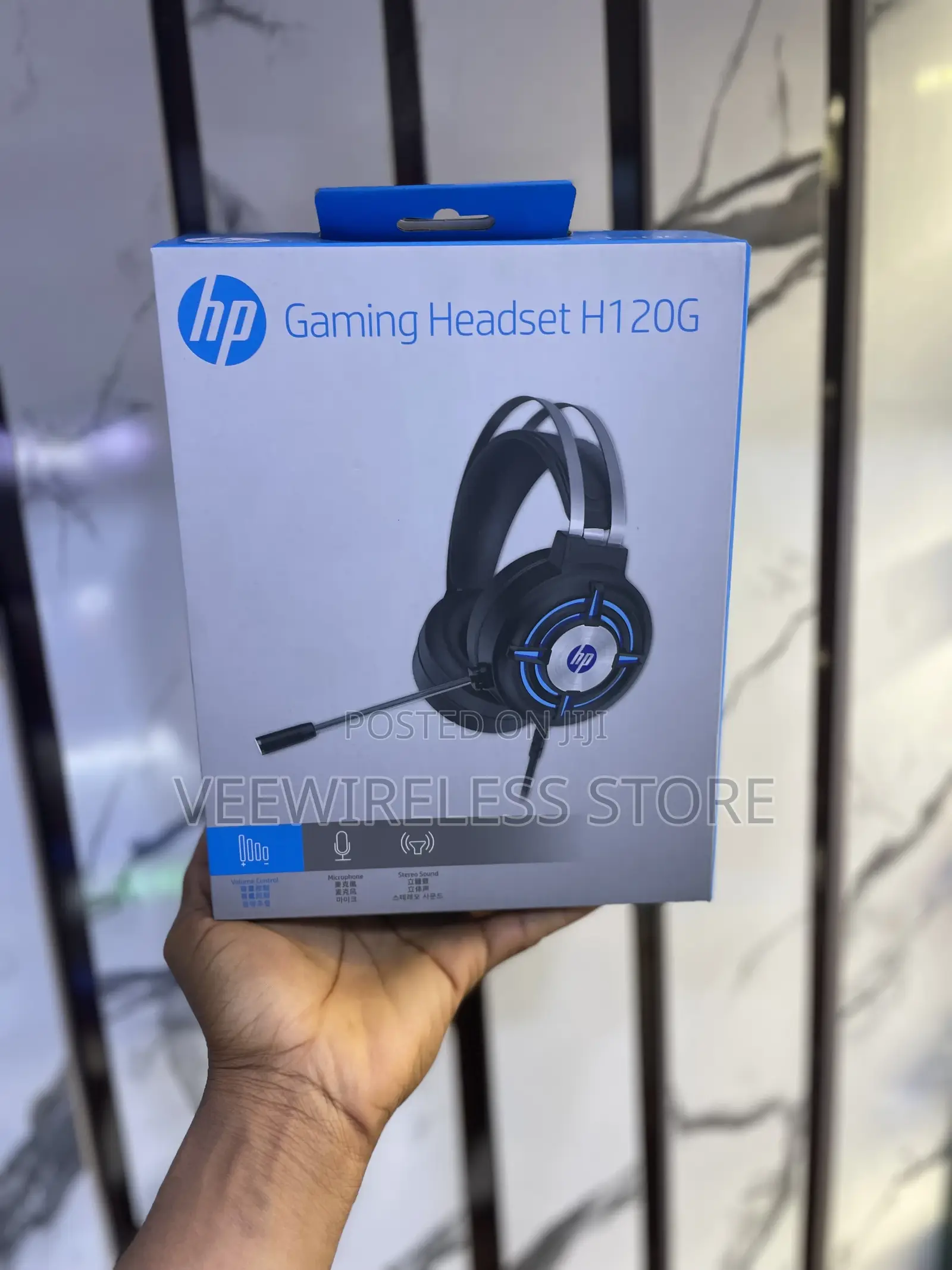Hp H120 Usb 2 Pin Gaming Headset With Mic Control