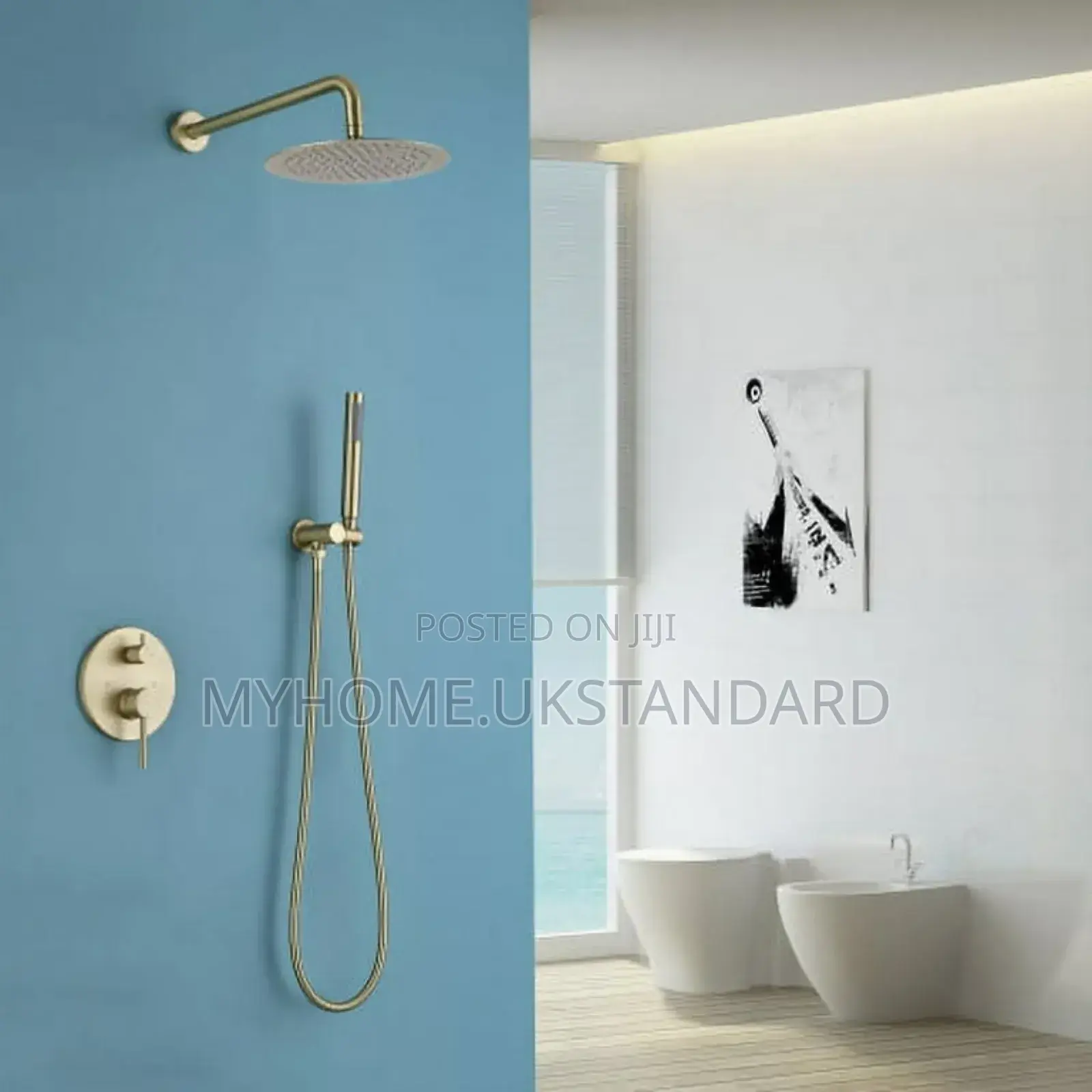 England Gold Condit Shower 5ways Complete Set